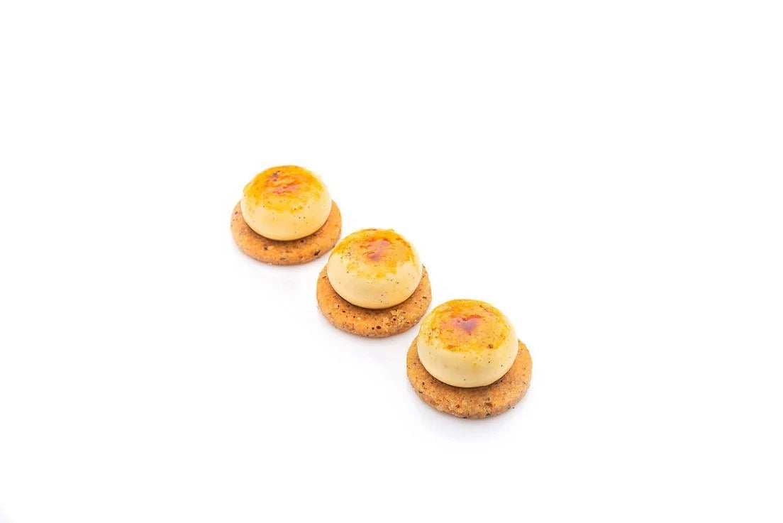 Creme Brulee Platter, Petit Four