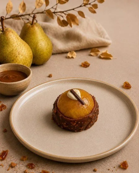 Pear Caramel Platter, Petit Four