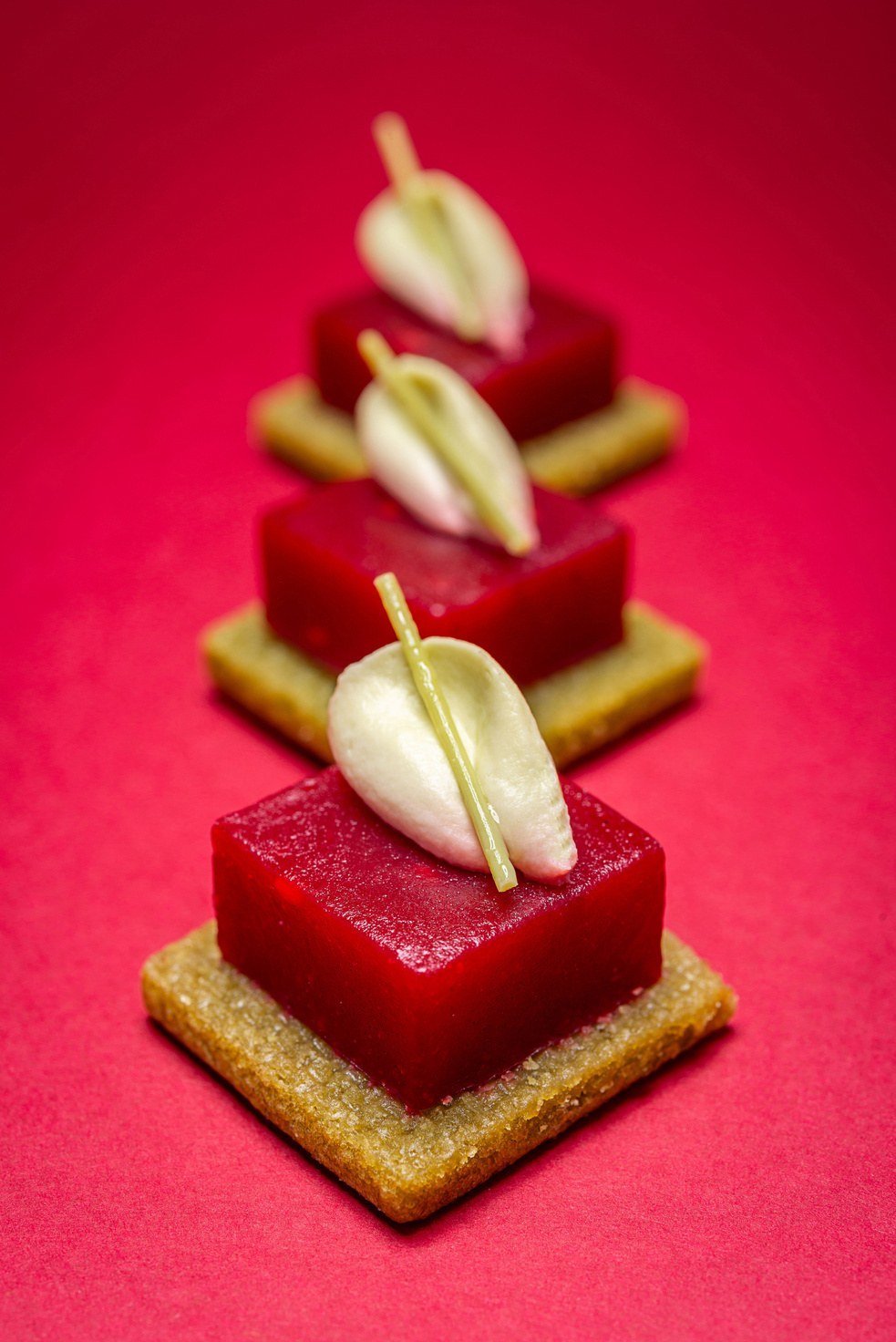 Raspberry Verbena Lunch Platter, Petit Four